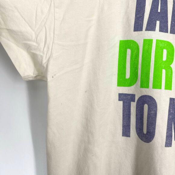 Daydreamer Poison Talk Dirty To Me Tour Tee Short Sleeve Medium Cream - Picture 6 of 8